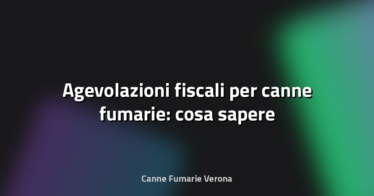 🔥 Agevolazioni fiscali per canne fumarie: cosa sapere