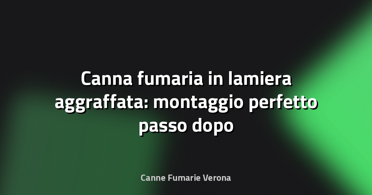 🔥 Canna fumaria in lamiera aggraffata: montaggio perfetto passo dopo passo