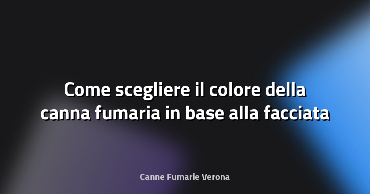 🔥 Come scegliere il colore della canna fumaria in base alla facciata