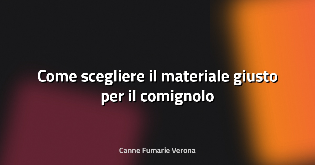 🔥 Come scegliere il materiale giusto per il comignolo