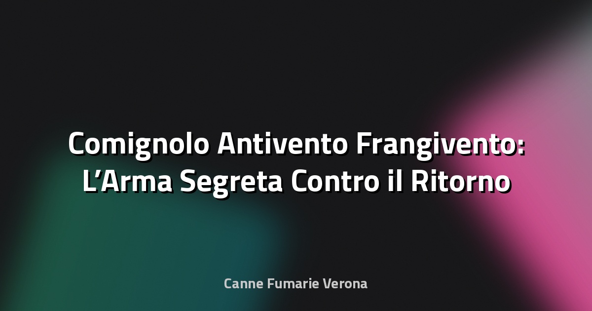🔥 Comignolo Antivento Frangivento: L’Arma Segreta Contro il Ritorno dei Fumi