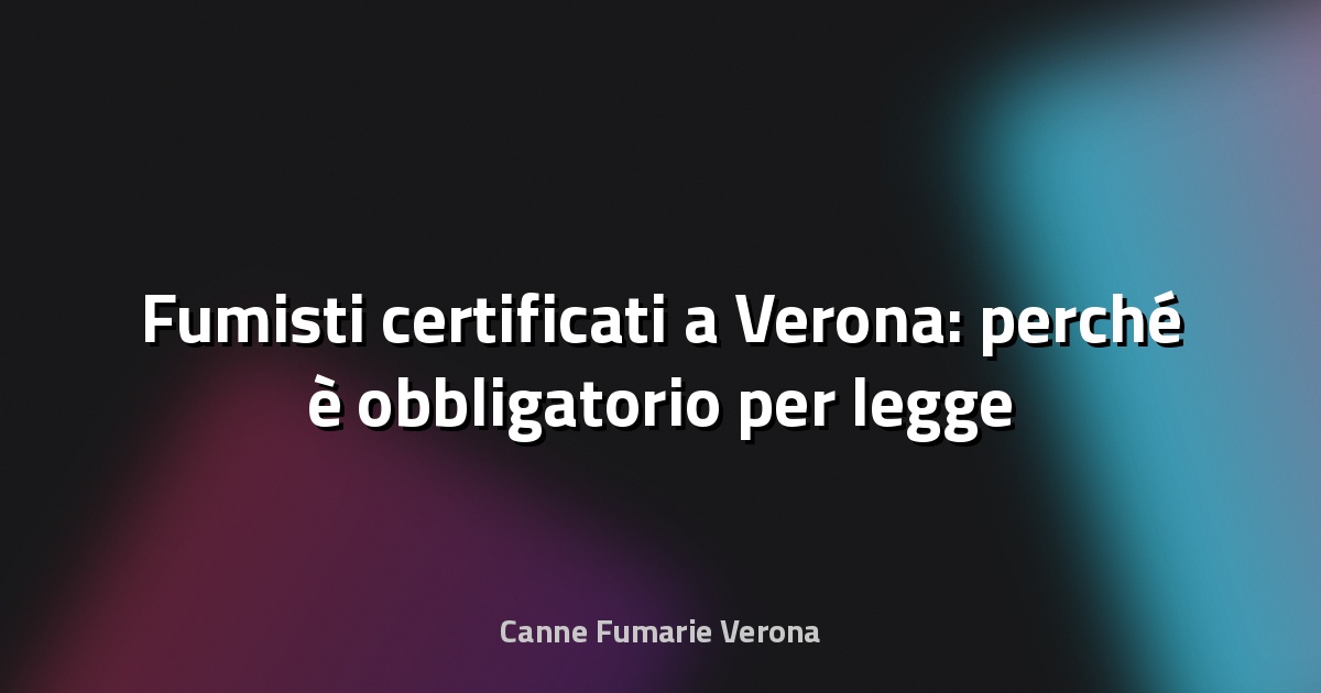 🔥 Fumisti certificati a Verona: perché è obbligatorio per legge