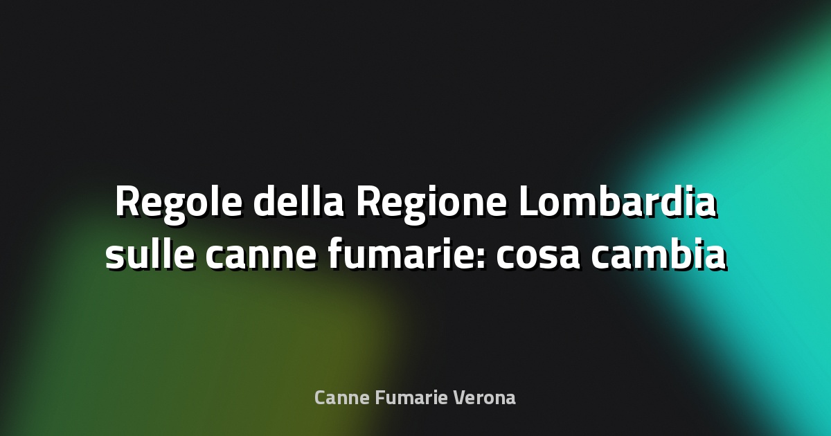 🔥 Regole della Regione Lombardia sulle canne fumarie: cosa cambia dal 2022