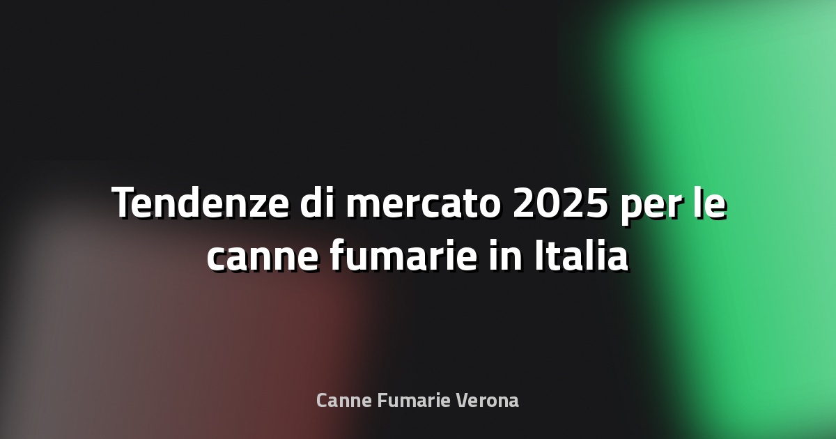 🔥 Tendenze di mercato 2025 per le canne fumarie in Italia
