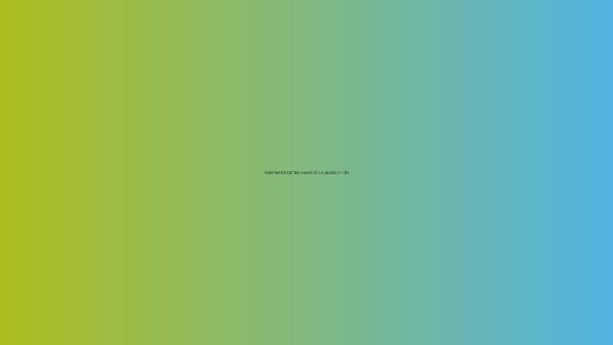 🔥 RIVESTIMENTI ESTETICI A VISTA: BELLO, SICURO, PULITO