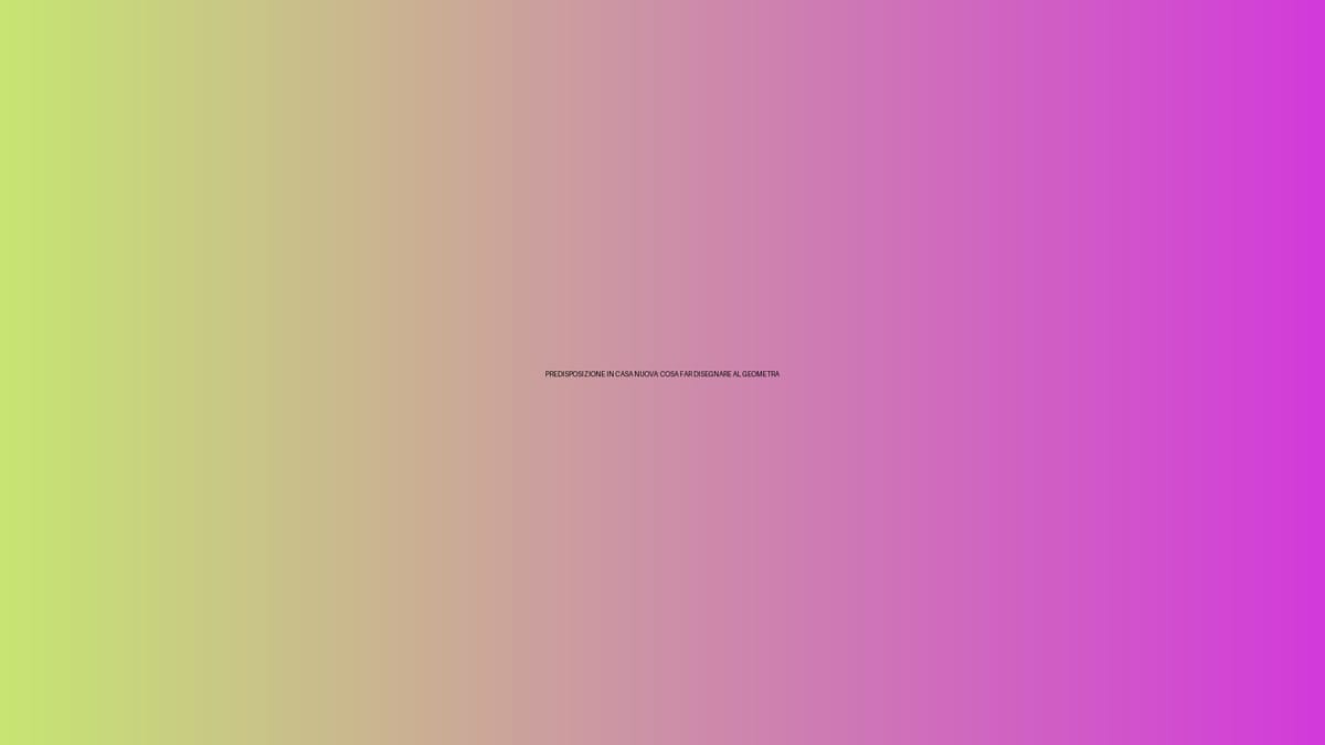 🔥 PREDISPOSIZIONE IN CASA NUOVA: COSA FAR DISEGNARE AL GEOMETRA