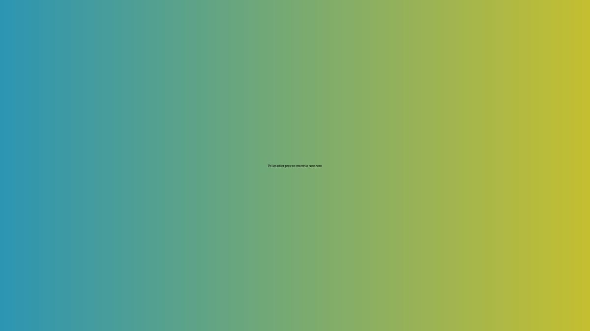 🔥 Pellet adler prezzo: marchio poco noto