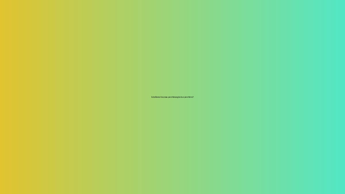 🔥 Extraflame Graziosa: perché sceglierla e perché no?