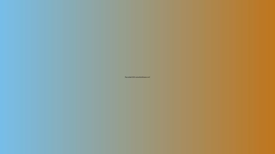 🔥 Piazzetta E228: icona Multifuoco o no?