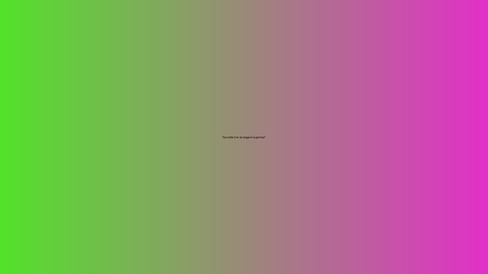 🔥 Piazzetta line: sai leggere la gamma?