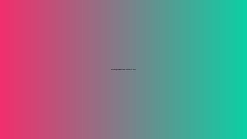 🔥 Woodox pellet: brand di nicchia che vale?