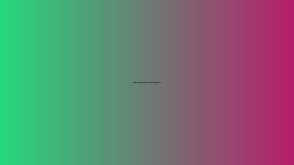 🔥 Rosso pellet: fantasia di brand o categoria?