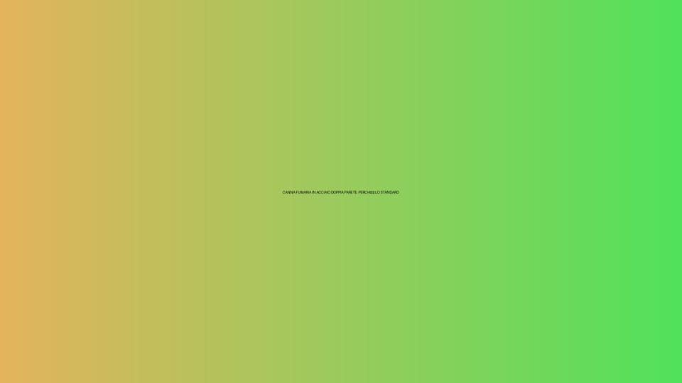 🔥 CANNA FUMARIA IN ACCIAIO DOPPIA PARETE: PERCHÉ È LO STANDARD